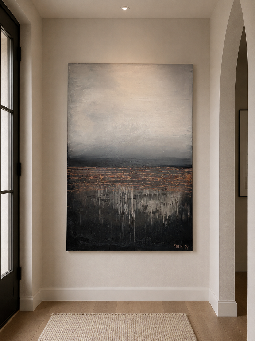The Light Shines in the Darkness | 150 x 100cm