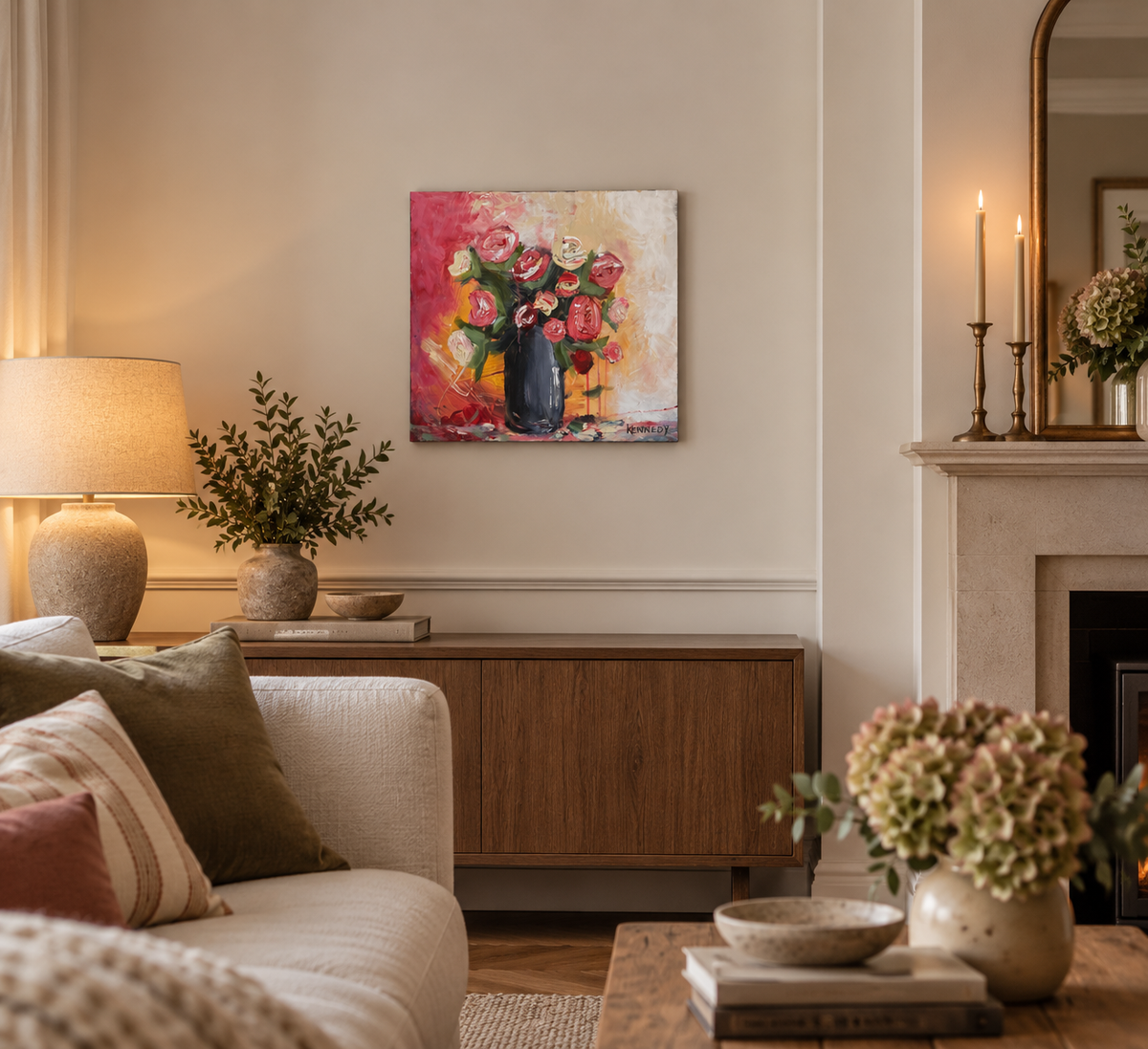 The Rose Garden | 50 x 50cm