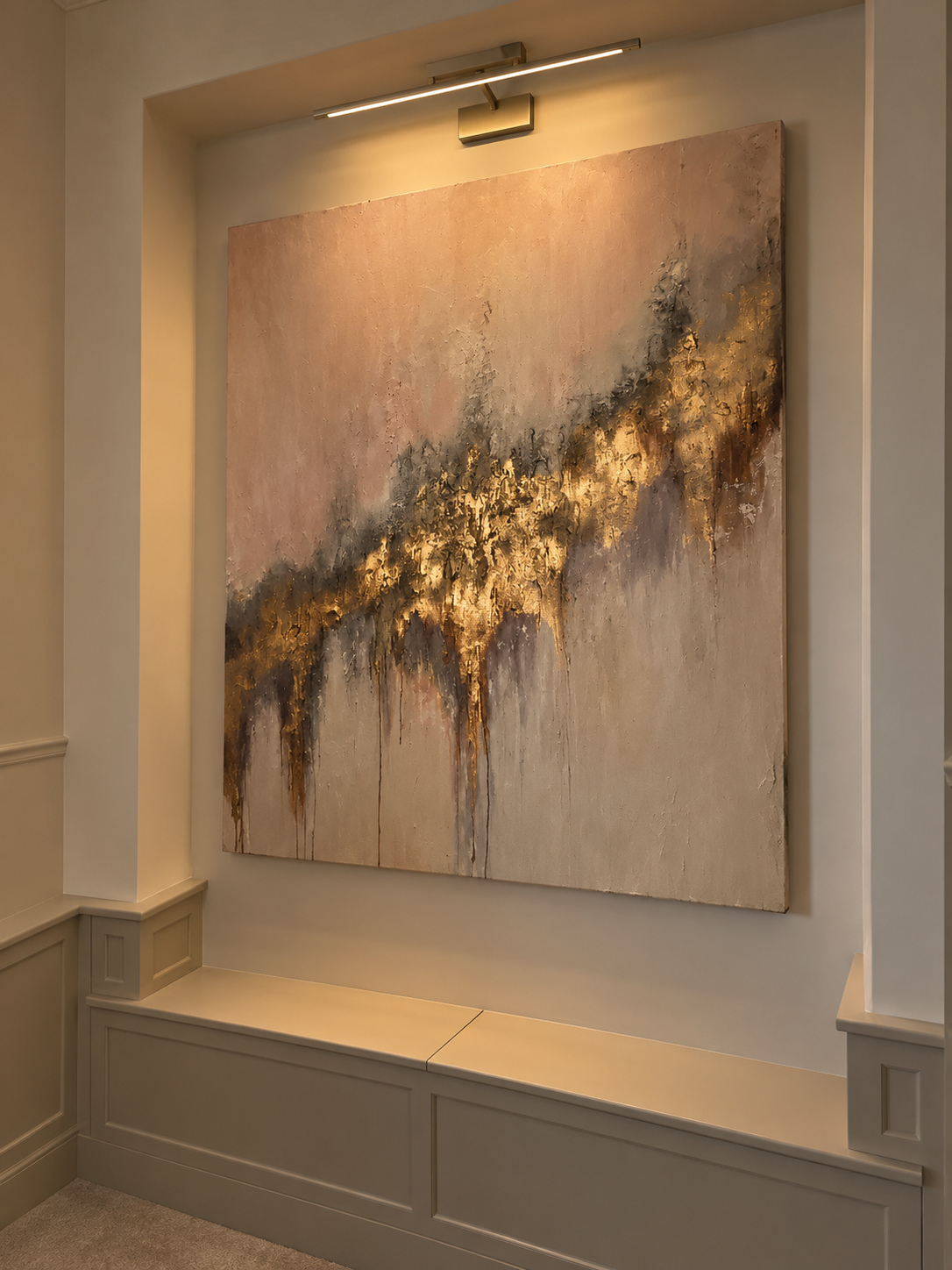 ‘When The Light Falls’ | 160x140cm