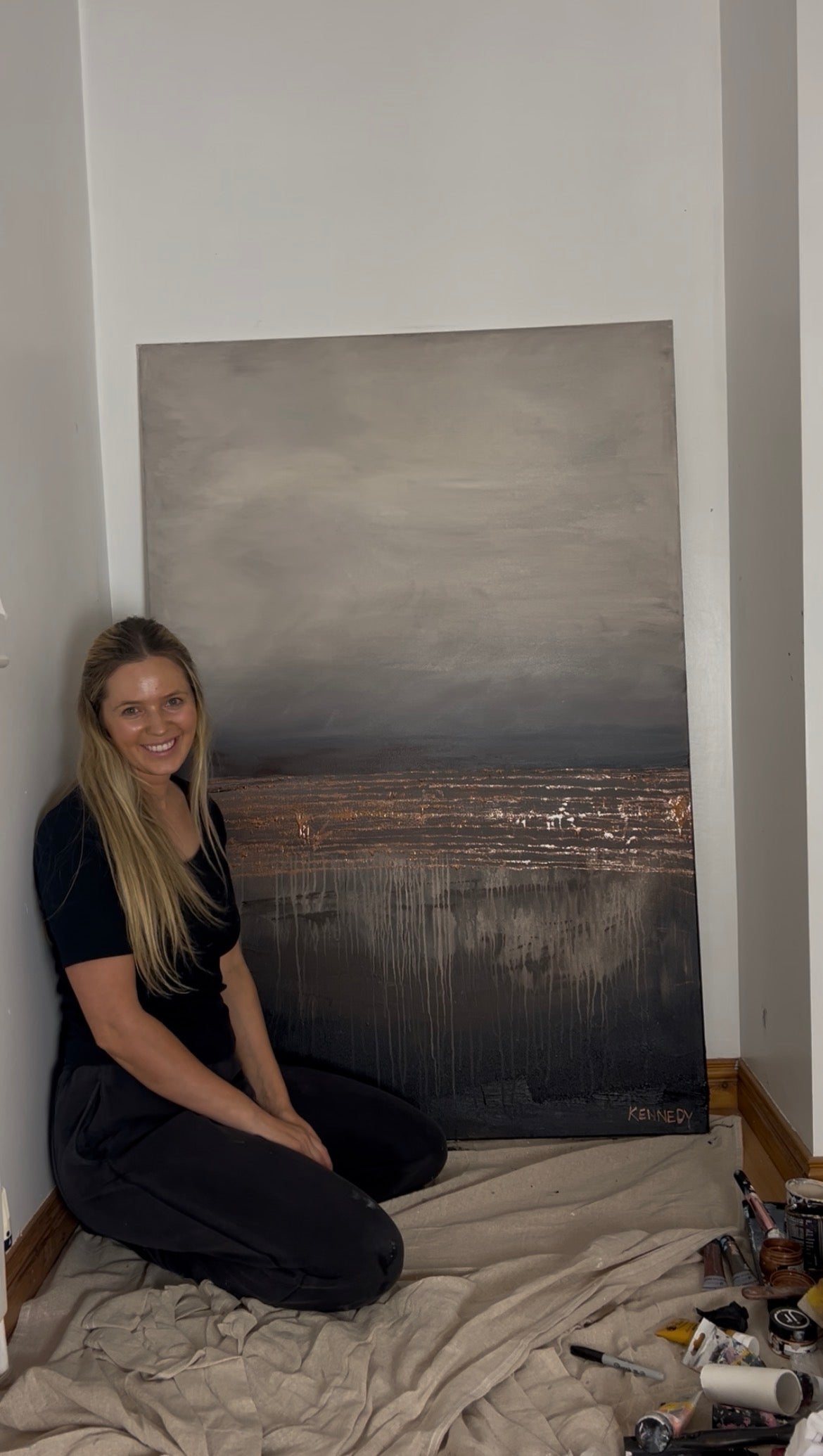 The Light Shines in the Darkness | 150 x 100cm
