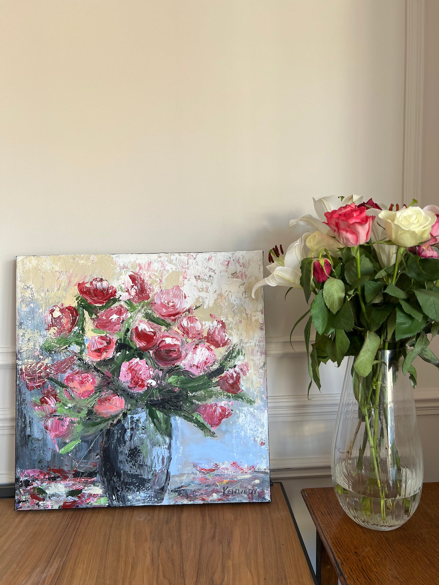 Hermosa Rosa | 50 x 50cm