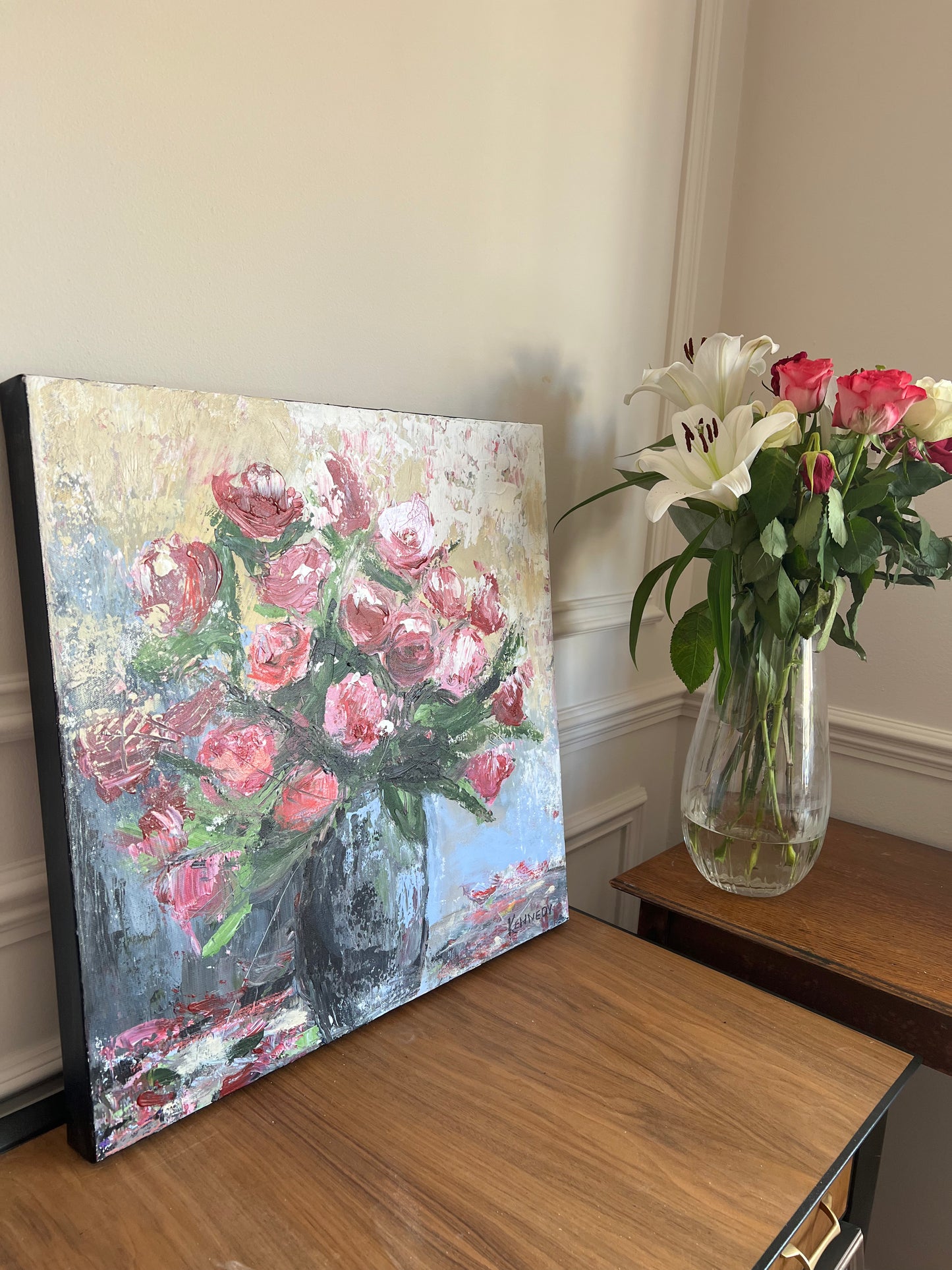 Hermosa Rosa | 50 x 50cm
