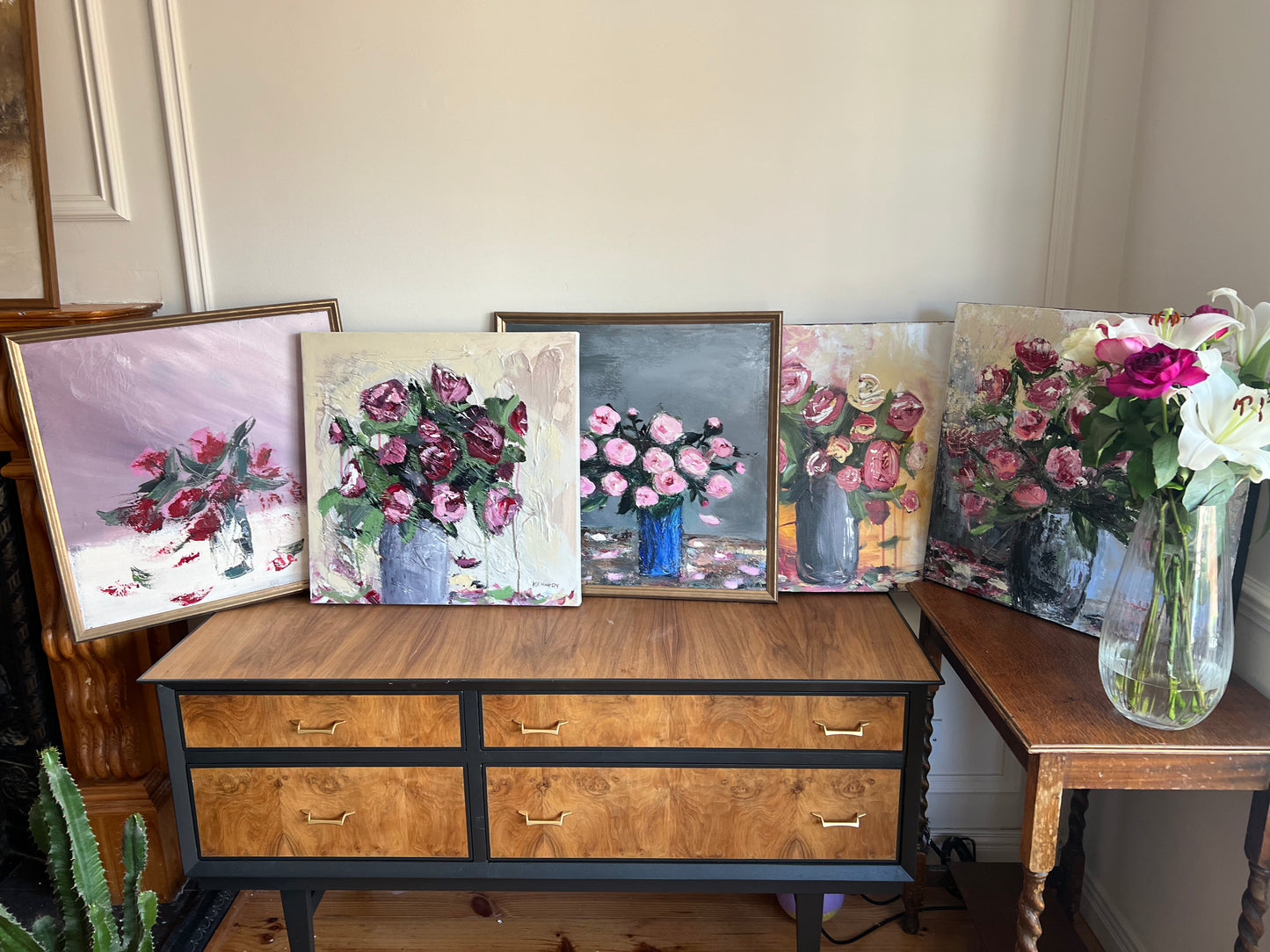 Hermosa Rosa | 50 x 50cm