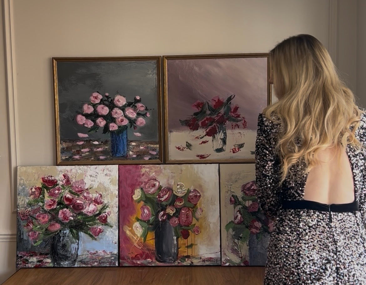 Hermosa Rosa | 50 x 50cm