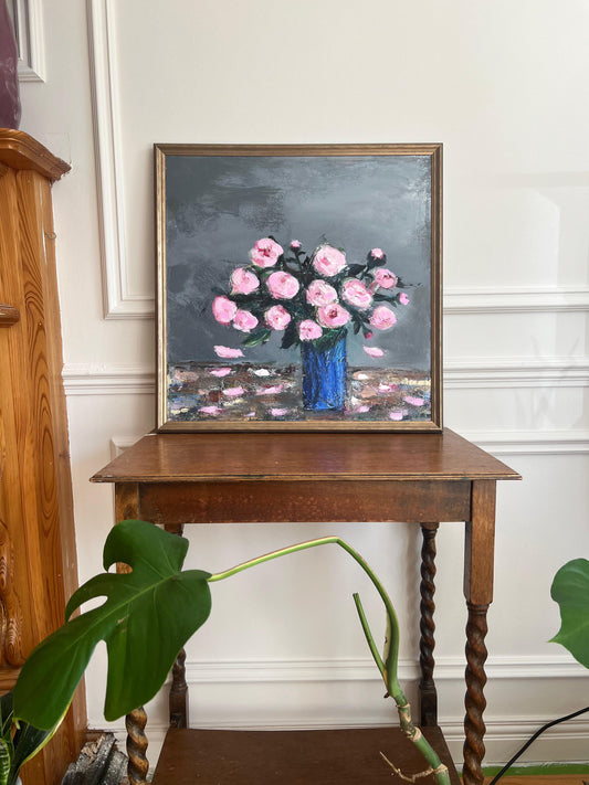 Cotton Candy In A Vase | 50 x 50cm